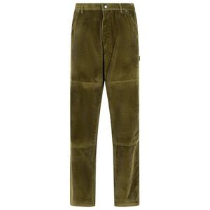 Moncler Green Cotton Pants Men